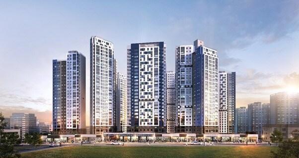 본문 이미지 - 더샵 수성라크에르 투시도.(제공=포스코건설)ⓒ 뉴스1