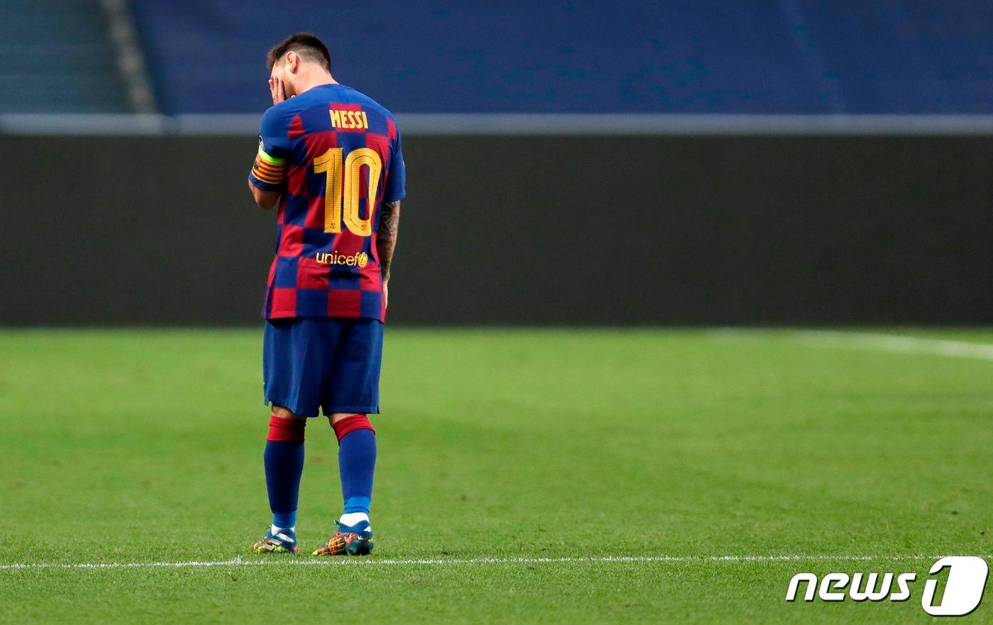 리오넬 메시가 바르셀로나를 떠나게 될까. ⓒ AFP=뉴스1