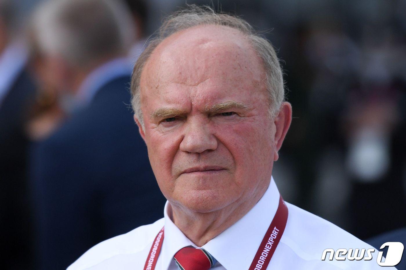 겐나디 주가노프 러시아 공산당  위워장. ⓒ AFP=뉴스1 ⓒ News1 우동명 기자