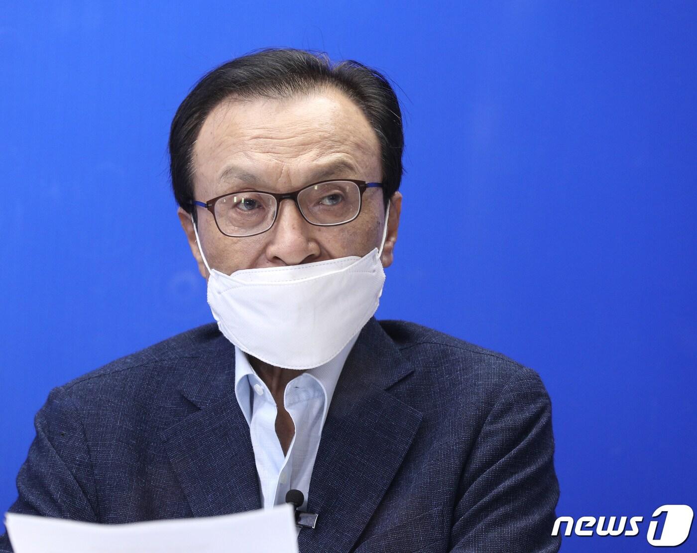 본문 이미지 - 이해찬 더불어민주당 대표. 2020.8.28/뉴스1 ⓒ News1 신웅수 기자