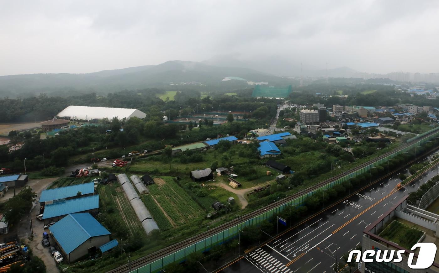 본문 이미지 - 서울 노원구 태릉골프장 일대. /뉴스1 ⓒ News1 구윤성 기자