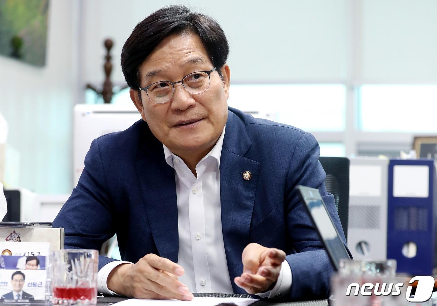 신동근 더불어민주당 최고위원. ⓒ News1 이동해 기자