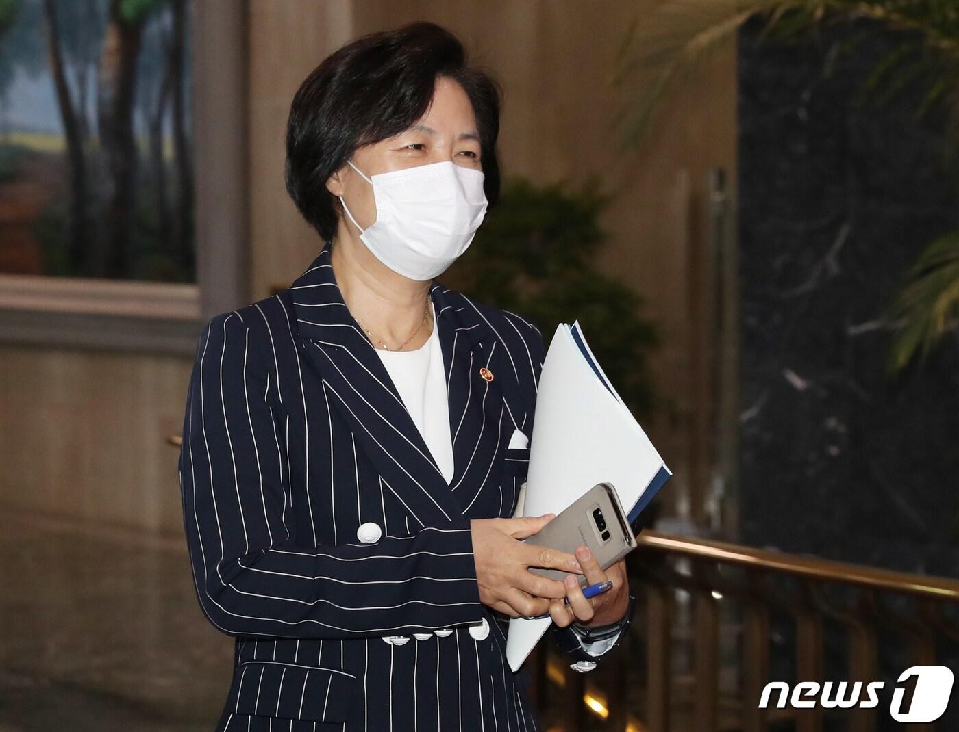 본문 이미지 - 추미애 법무부 장관.  ⓒ News1 송원영 기자