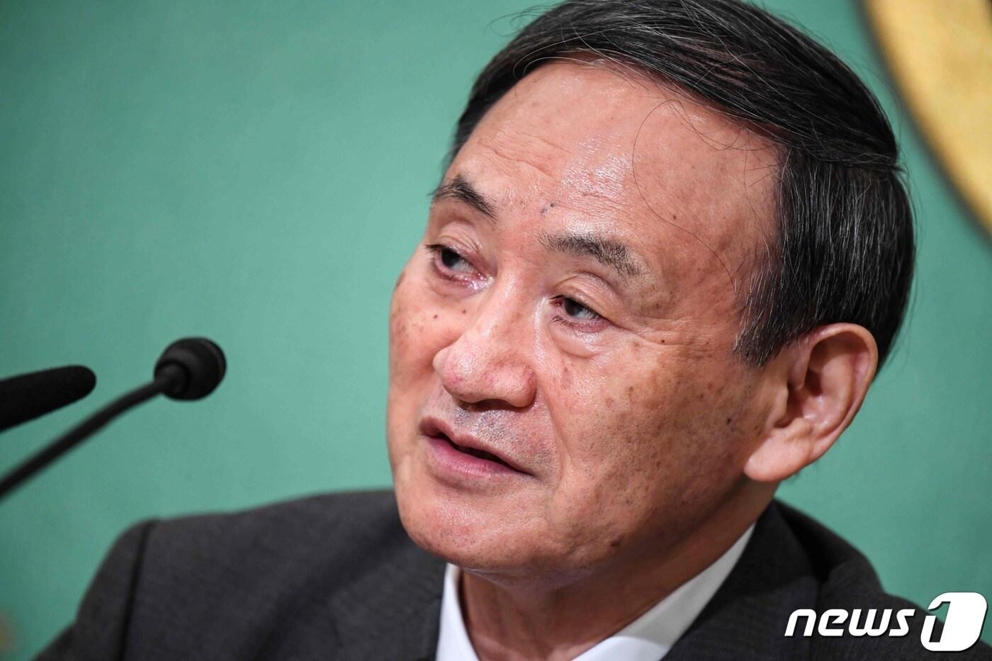 본문 이미지 - 스가 요시히데 일본 총리 <자료사진> ⓒ AFP=뉴스1