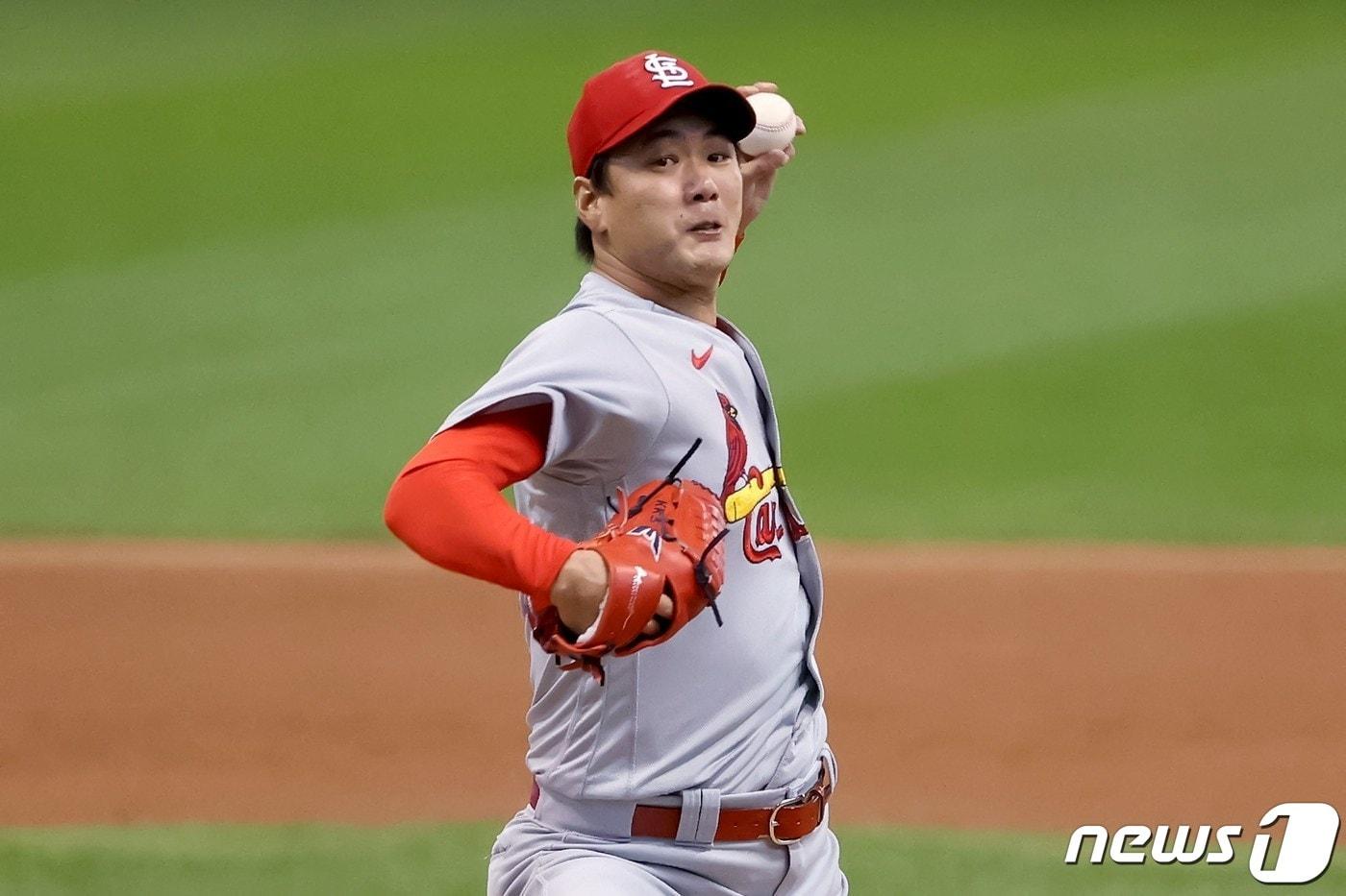 본문 이미지 - 세인트루이스 카디널스 김광현. ⓒ AFP=뉴스1 ⓒ News1 포토공용 기자