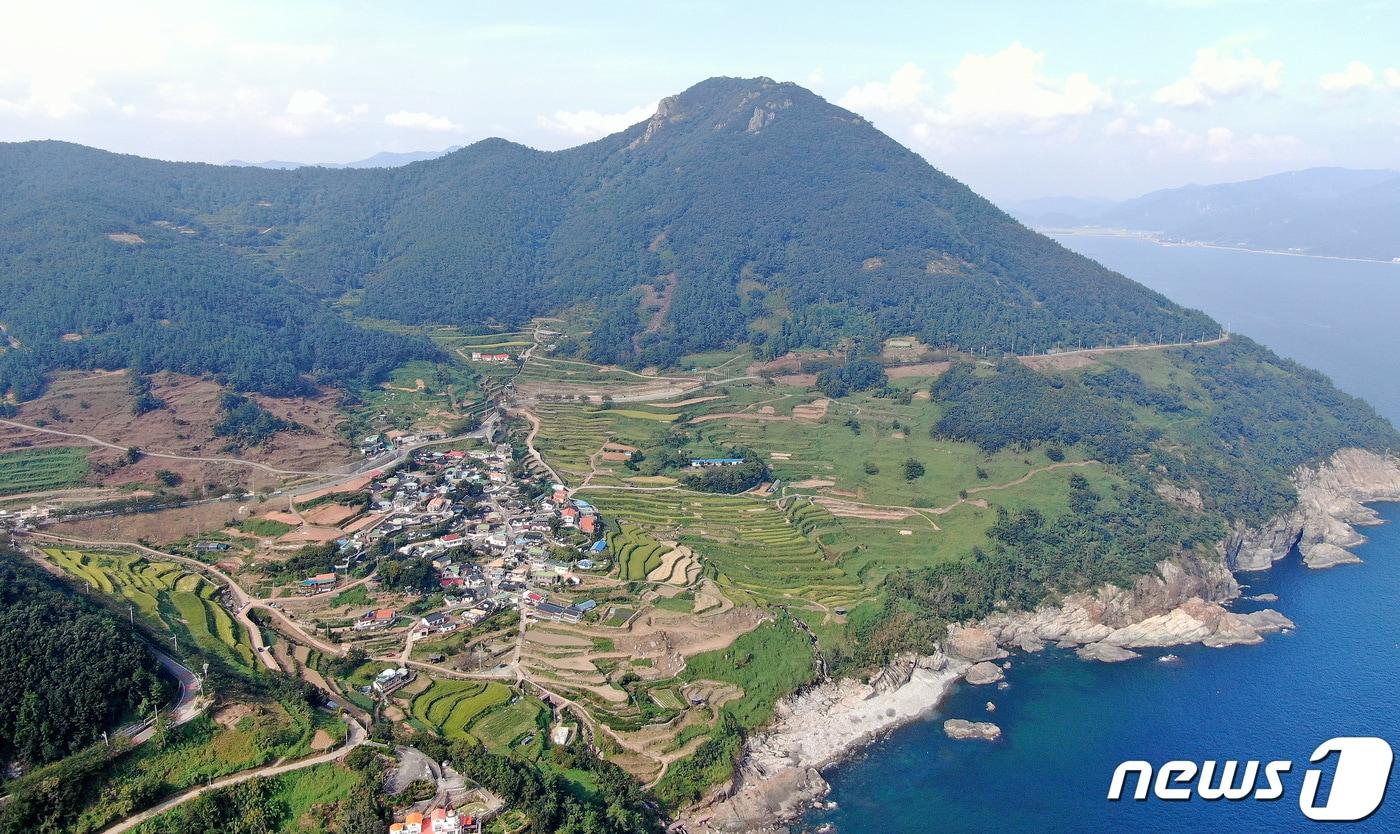본문 이미지 - 경남 남해군 가천다랭이마을. ⓒ 뉴스1 박지혜 기자