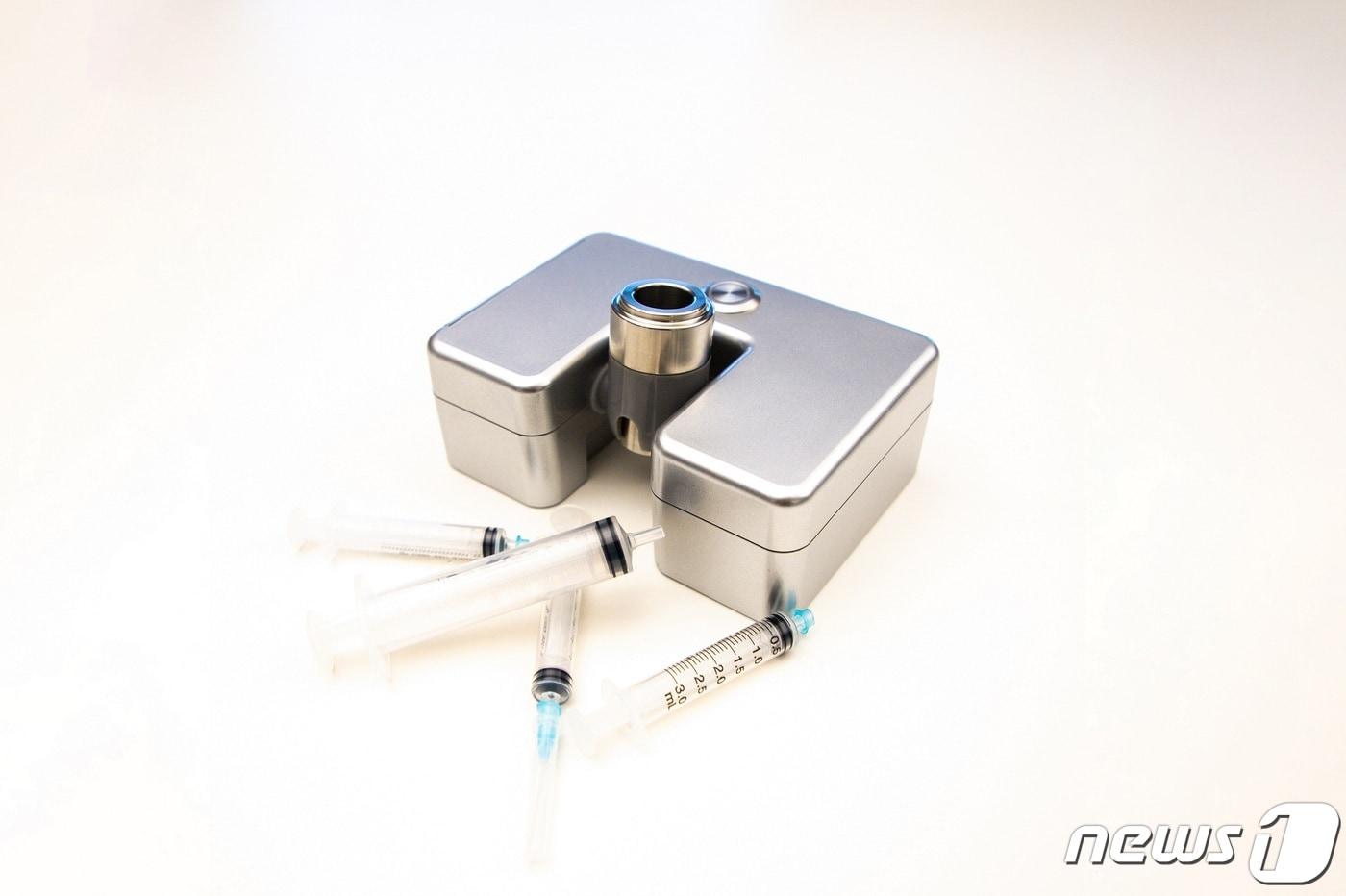 제임스 다이슨 어워드 국내 우승작 '안전한 주사기 자동 처리 기기'(ANDY, Automatic Needle Destroyer)(다이슨 코리아 제공)2020.009.17/뉴스1 ⓒ 뉴스1