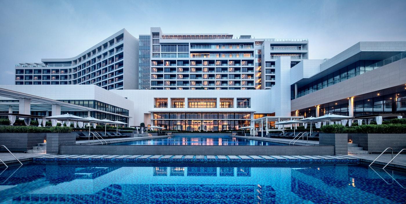 아난티 힐튼 전경