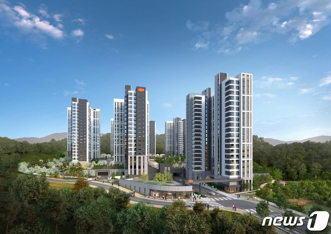 e편한세상 남양뉴타운 조감도 ⓒ 뉴스1