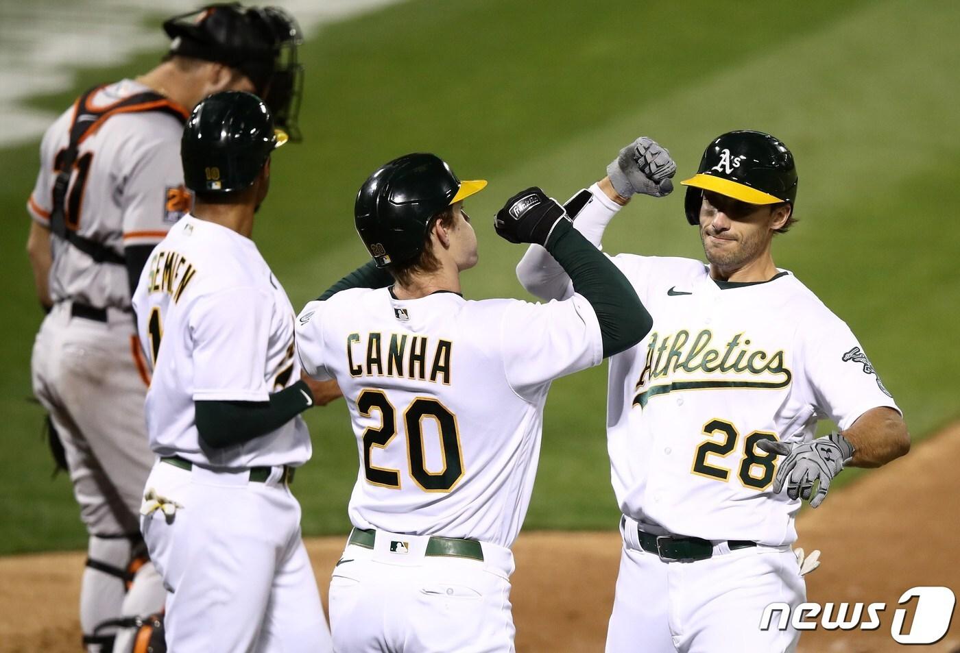 오클랜드 어슬레틱스. ⓒ AFP=뉴스1