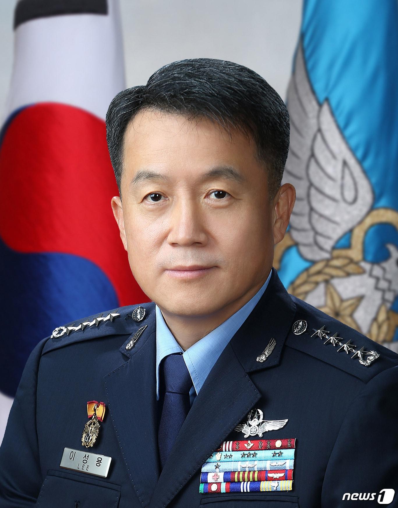 본문 이미지 - 제38대 공군참모총장 이성용 대장. ⓒ 뉴스1