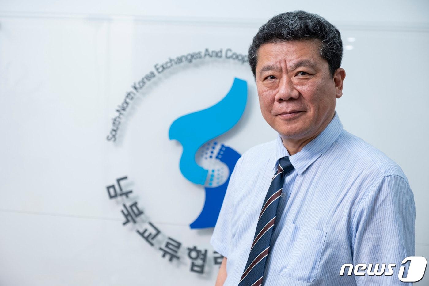본문 이미지 - 강영식 남북교류협력지원협회장이 24일 취임 1년을 맞아 뉴스1과 서면인터뷰를 가졌다.(남북교류협력지원협회 제공)ⓒ 뉴스1