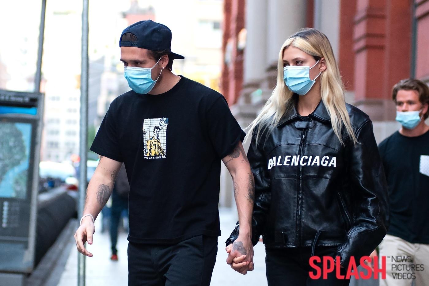 브루클린 베컴, 니콜라 펠츠(오른쪽) Splash News ⓒ 뉴스1