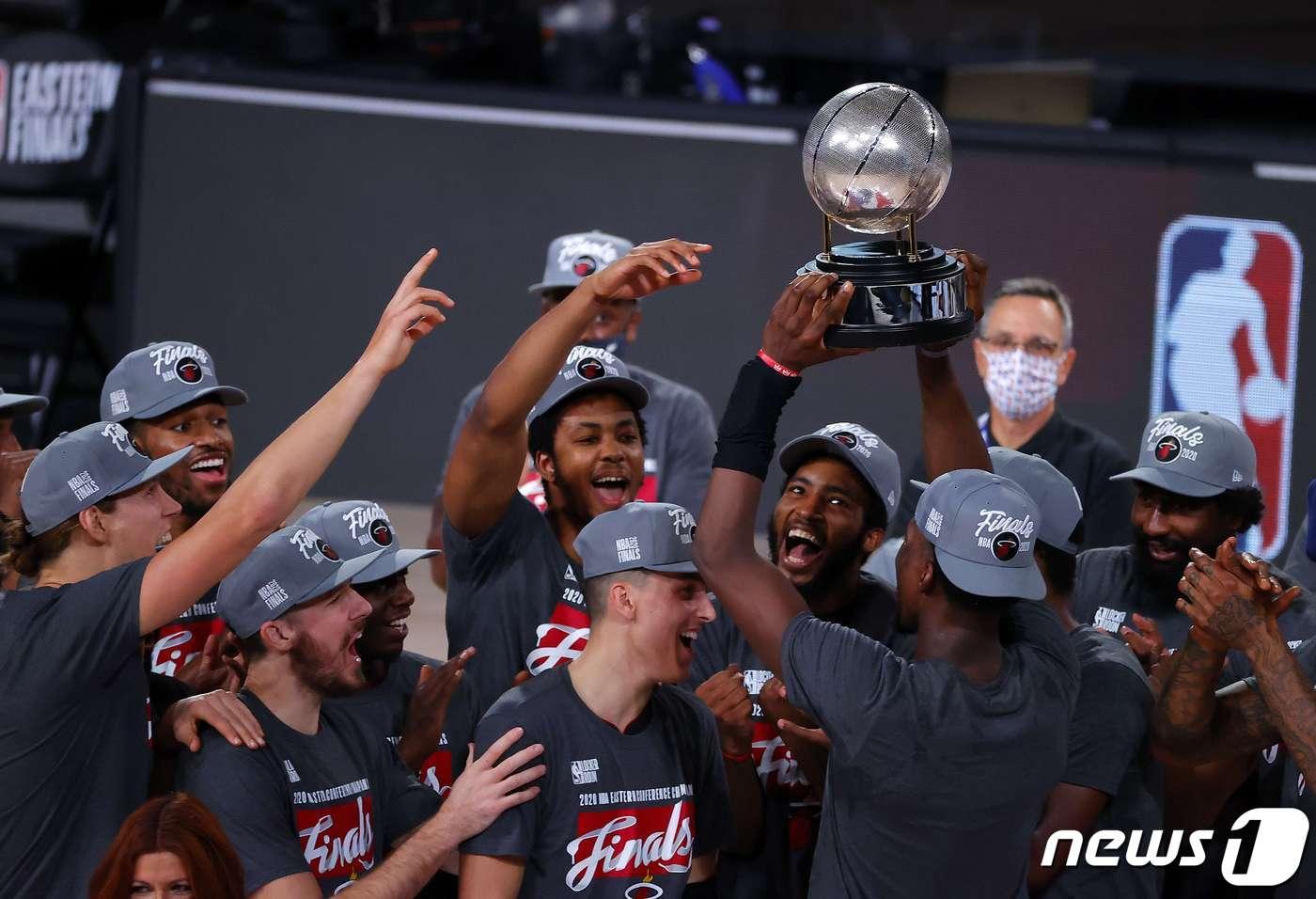 마이애미 히트가 6년 만에 NBA 파이널에 진출했다. ⓒ AFP=뉴스1