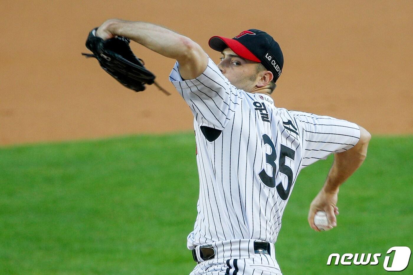 LG 트윈스 타일러 윌슨. 뉴스1 ⓒ News1 안은나 기자