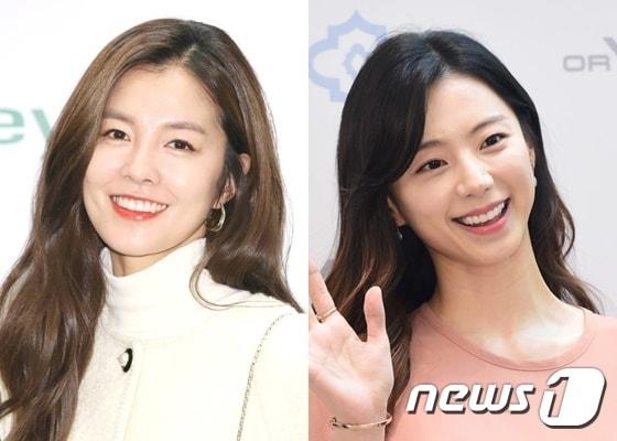 본문 이미지 - 배우 김성은(왼쪽) 박수진 ⓒ 뉴스1