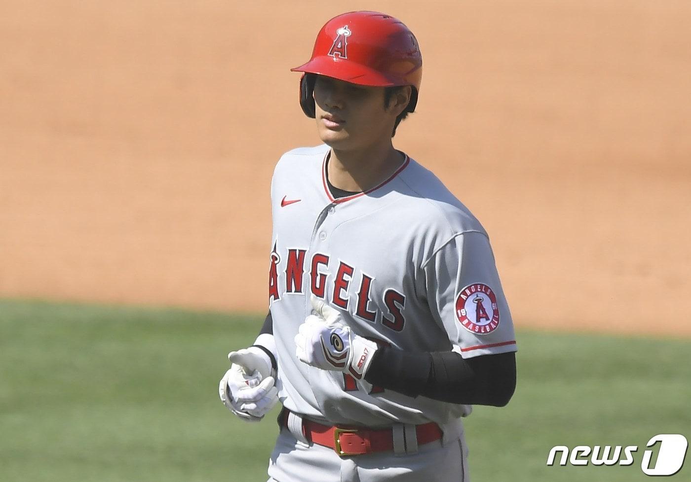 LA 에인절스와 2년 계약에 합의한 오타니 쇼헤이. ⓒ AFP=뉴스1
