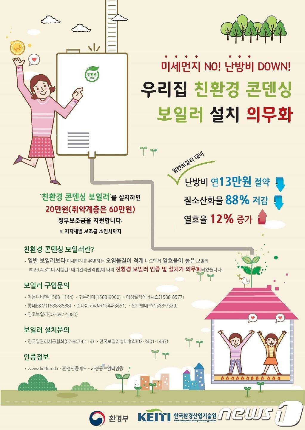 본문 이미지 - 저녹스 보일러 지원 홍보 포스터.(순천시 제공) /뉴스1 ⓒ News1
