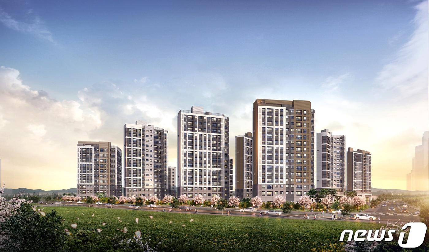 본문 이미지 - 우미건설 '화성 태안3지구 우미린 센트포레'. ⓒ 뉴스1