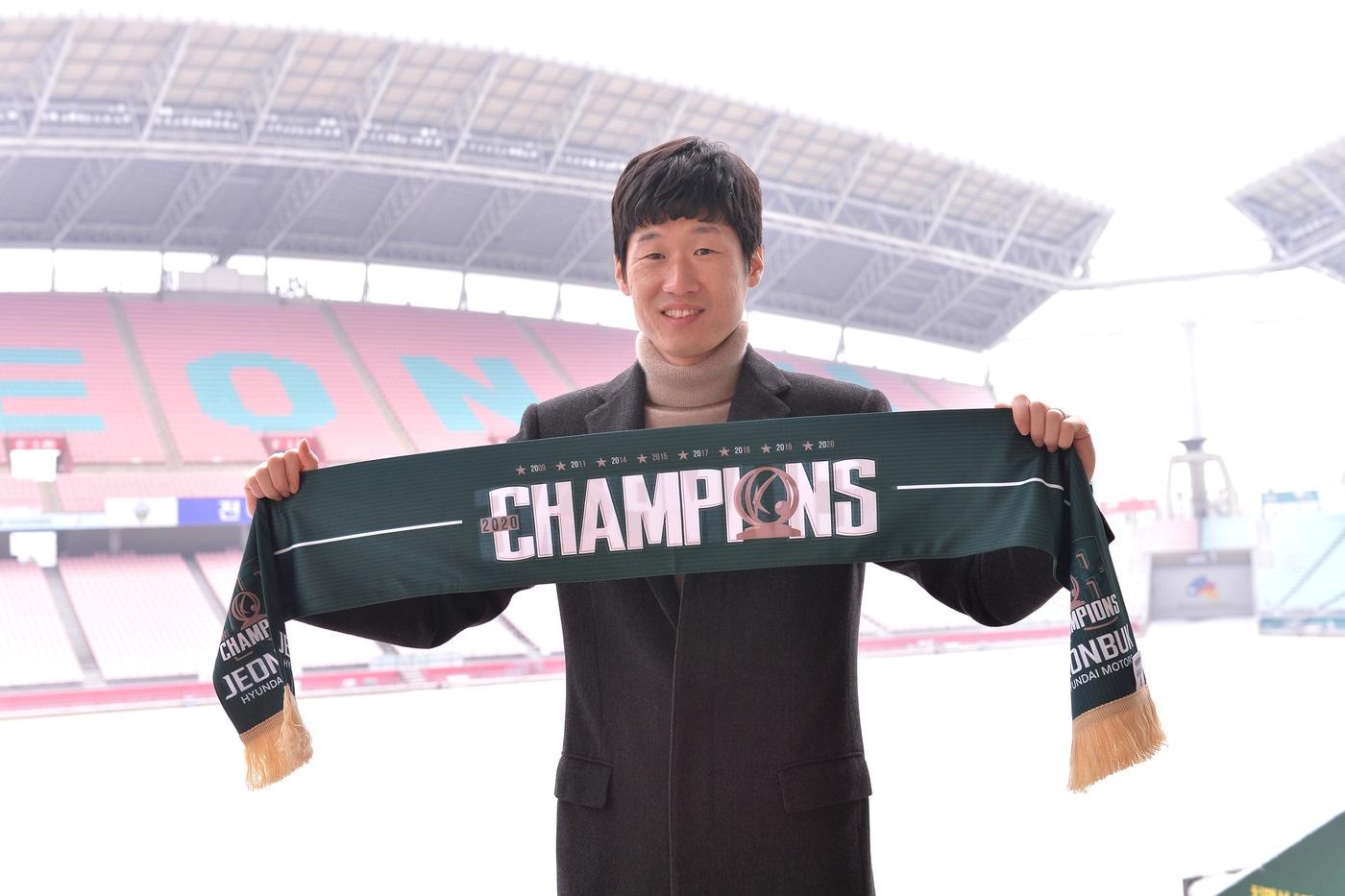 본문 이미지 - 한국 축구의 영원한 캡틴 박지성이 K리그 행정가로 변신한다. 그가 K리그 최강 전북현대와 손을 잡았다. (전북현대 제공) ⓒ 뉴스1