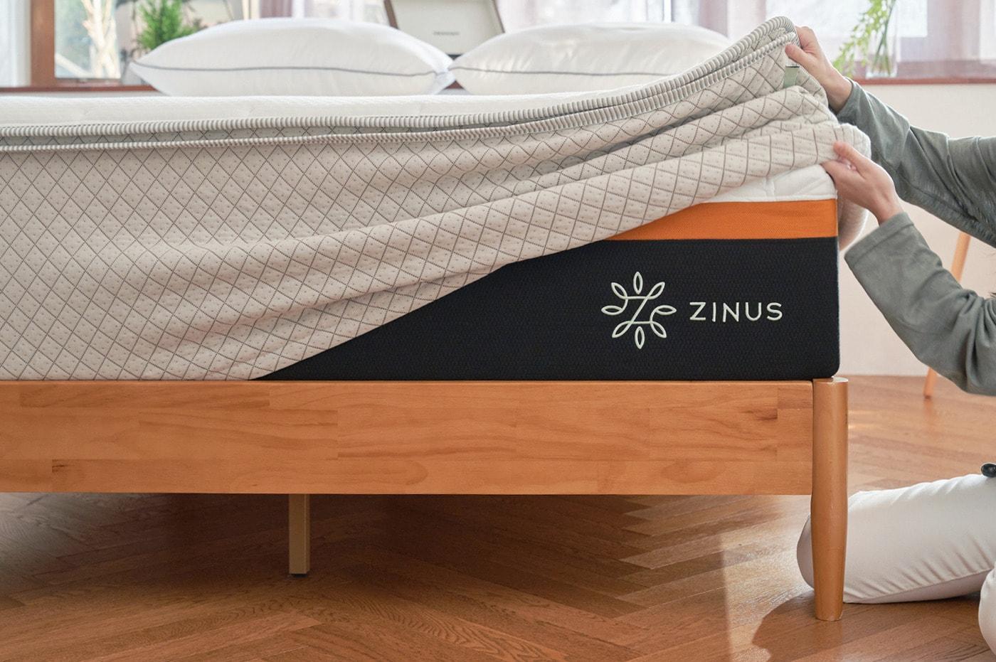 지누스 그린티 베딩 토퍼. ⓒ 뉴스1