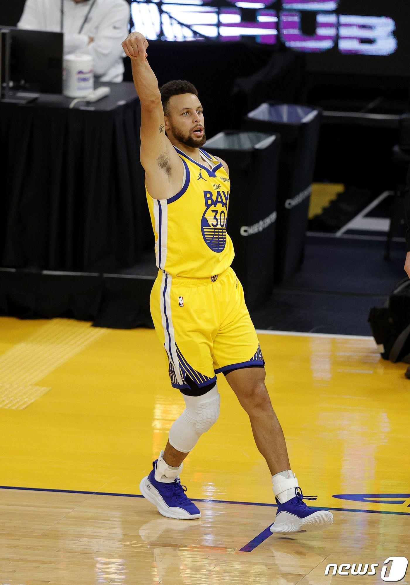 본문 이미지 - 골든스테이트 워리어스 스테판 커리. ⓒ AFP=뉴스1