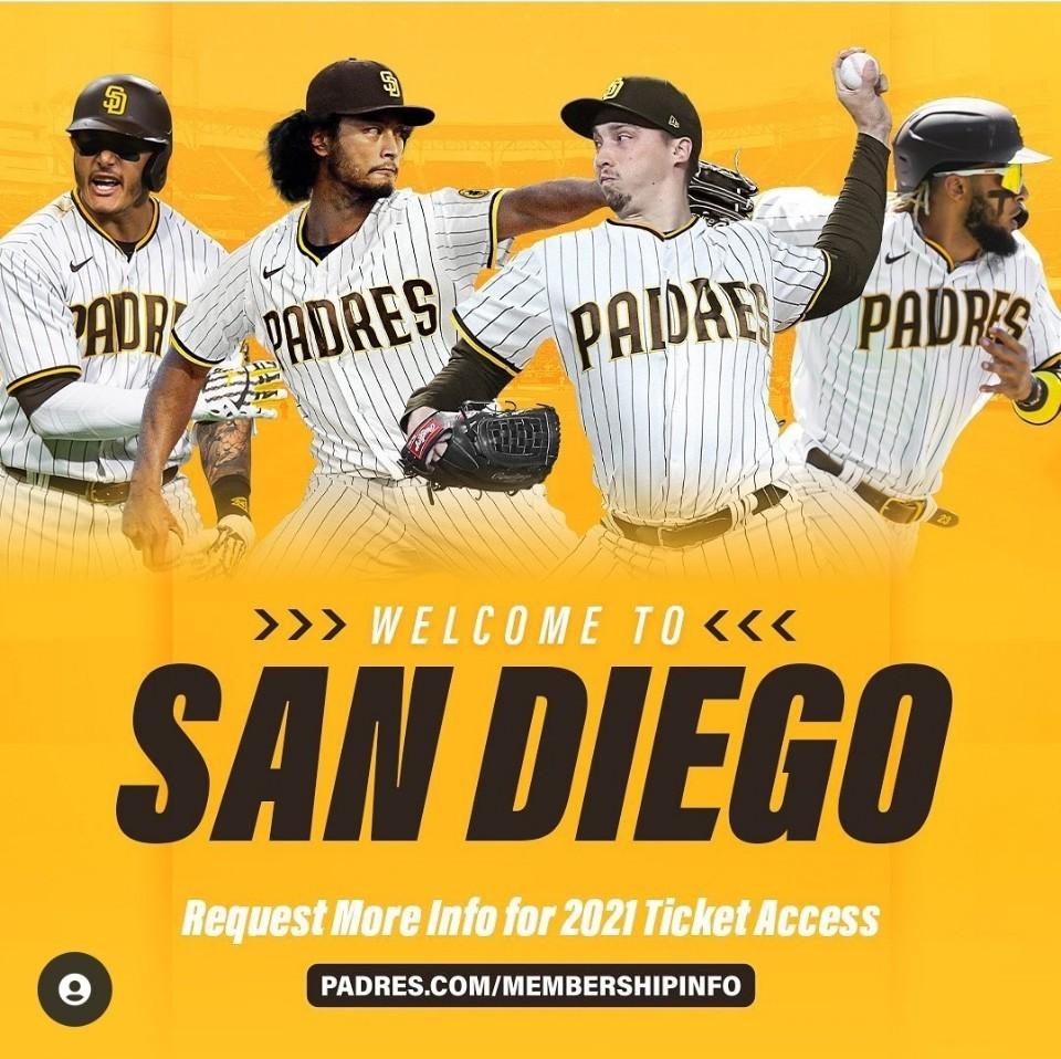 본문 이미지 - 2021시즌 최강 선발진으로 꼽히는 샌디에이고 파드리스. (샌디에이고 구단 SNS 캡처) ⓒ 뉴스1