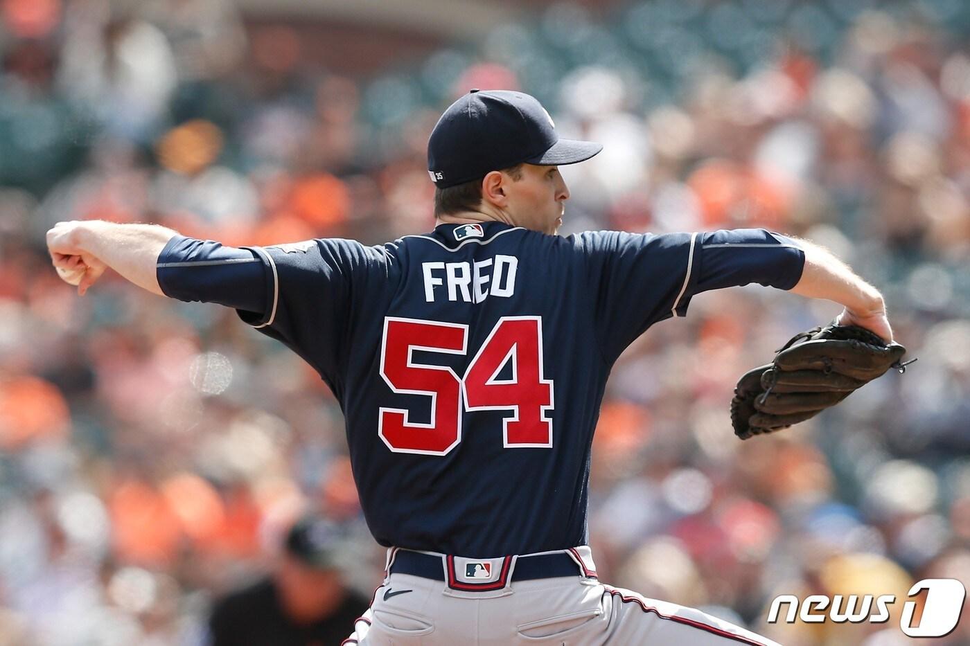 본문 이미지 - 맥스 프리드는 포스트시즌 첫 승리를 기록했다. ⓒ AFP=뉴스1