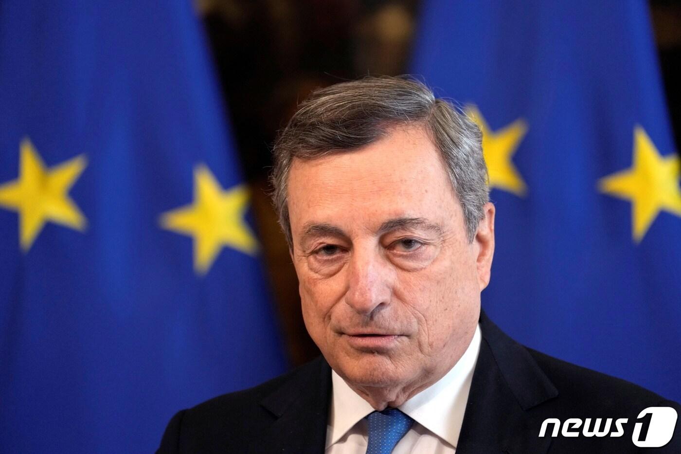 본문 이미지 - 마리오 드라기 이탈리아 총리. ⓒ 로이터=뉴스1 ⓒ News1 정윤영 기자
