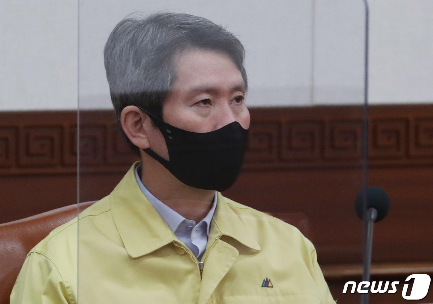 본문 이미지 - 이인영 통일부 장관. 2021.10.19/뉴스1 ⓒ News1 송원영 기자