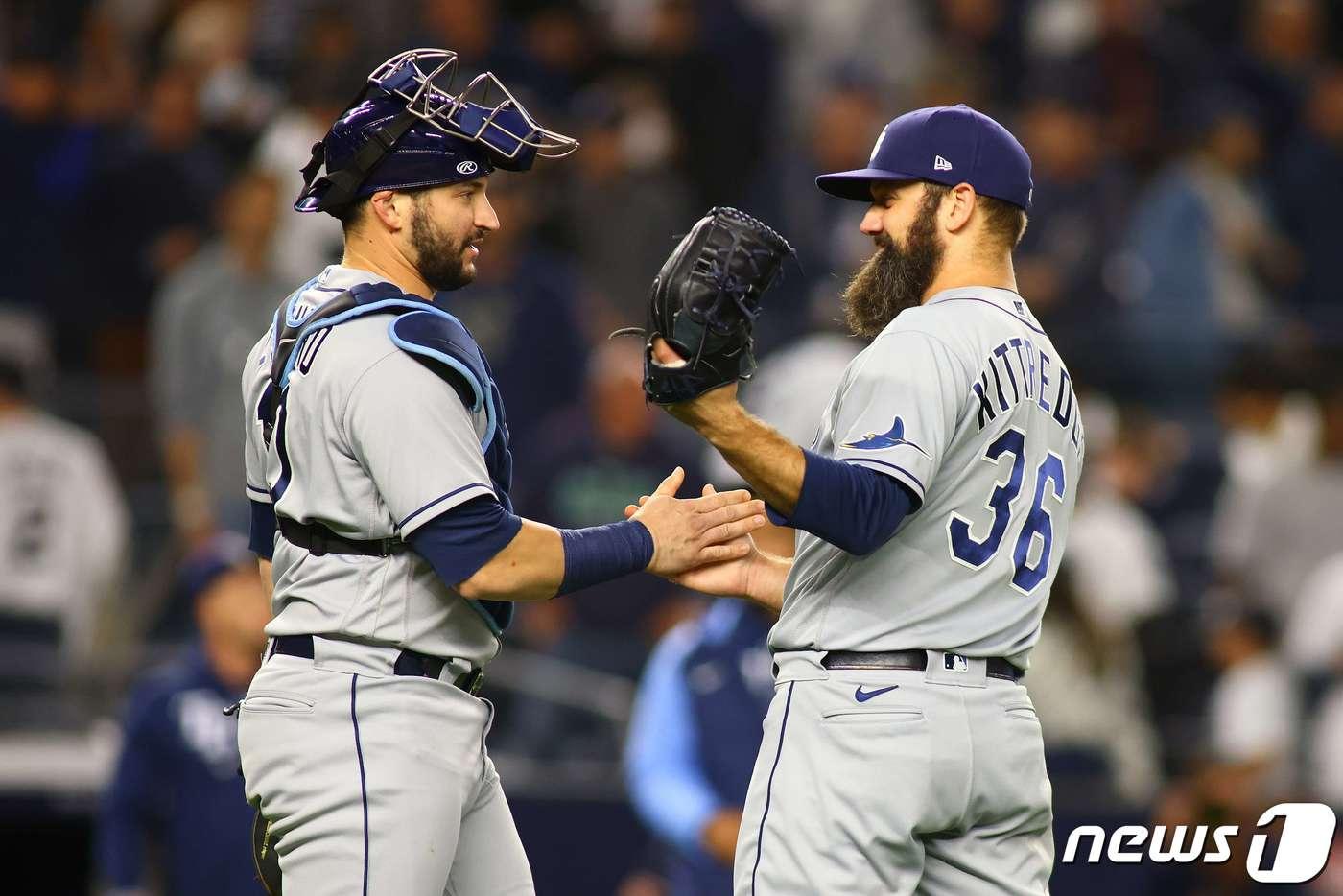 뉴욕 양키스가 2일(한국시간) 탬파베이 레이스에 3-4로 패했다. ⓒ AFP=뉴스1