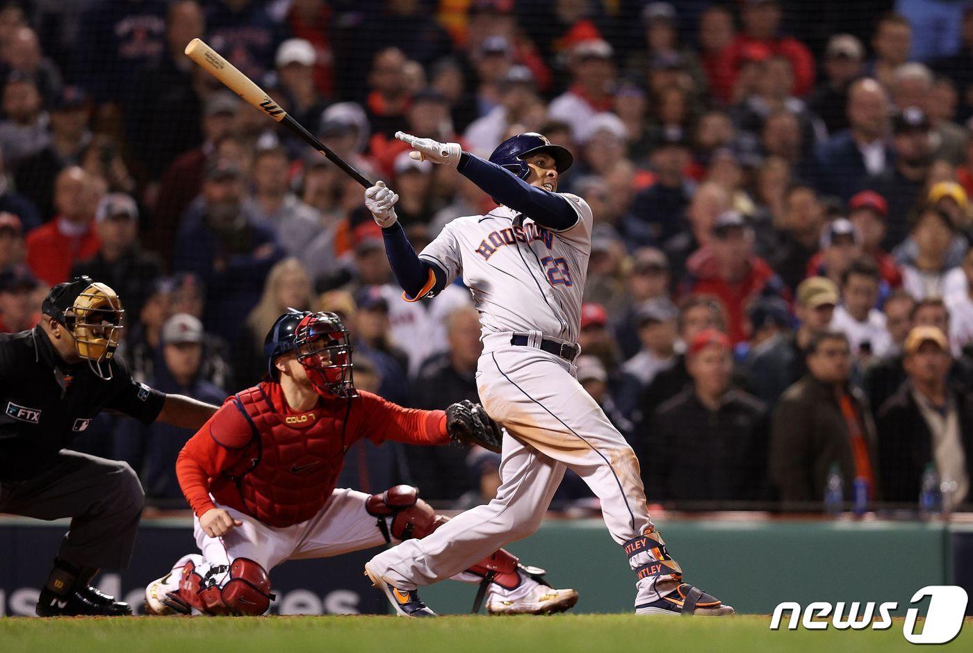 휴스턴 애스트로스 마이클 브렌틀리. ⓒ AFP=뉴스1