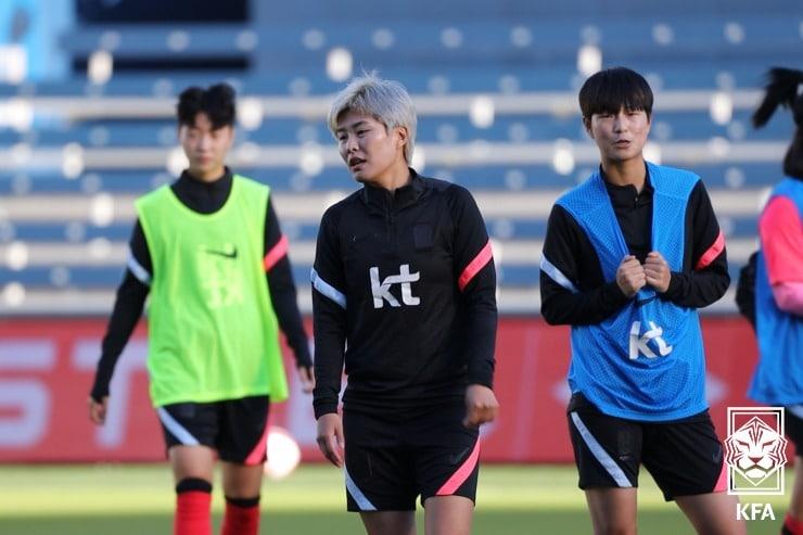 본문 이미지 - 한국 여자 축구대표팀 주장 지소연. (대한축구협회 제공) ⓒ 뉴스1