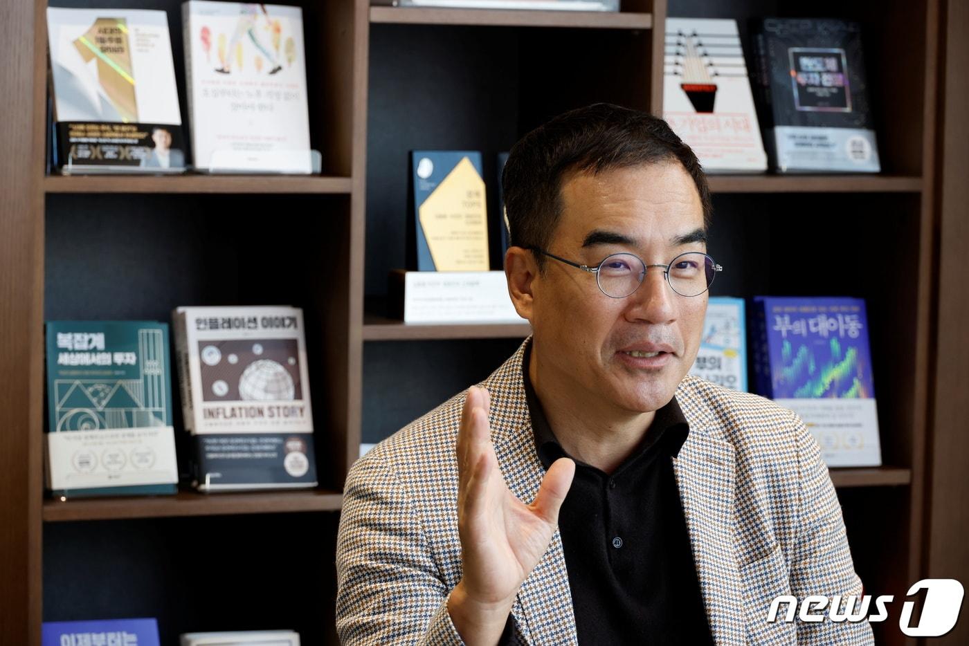 유튜브 채널 '삼프로TV'의 김동환 대표. ⓒ 로이터=뉴스1 ⓒ News1 노선웅 기자