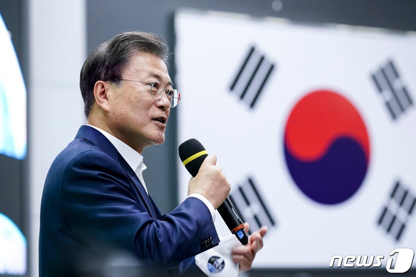 본문 이미지 - 문재인 대통령. 2021.10.21/뉴스1 ⓒ News1 이광호 기자
