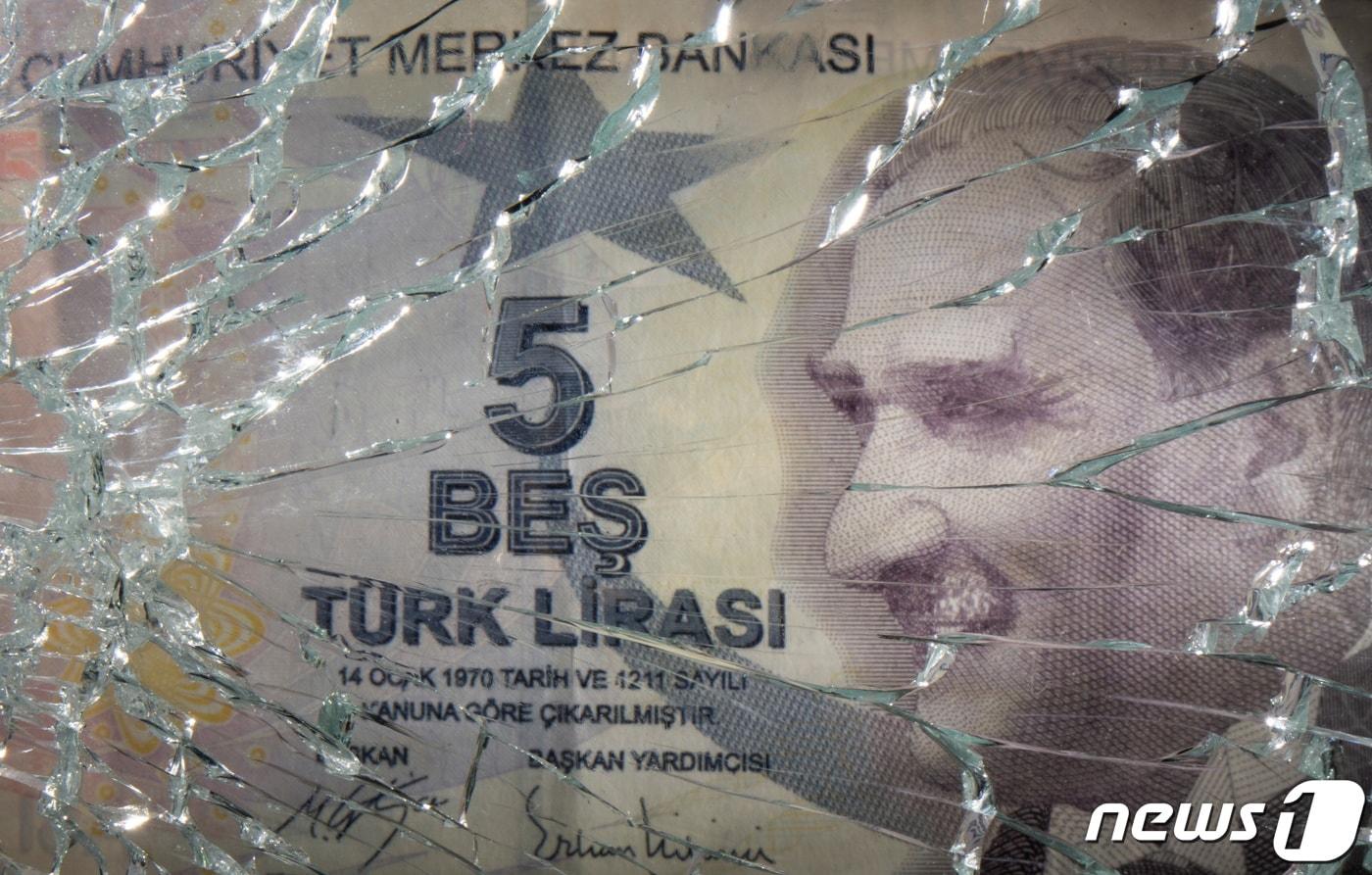 터키 리라화ⓒ 로이터=뉴스1 