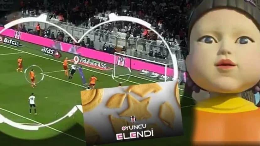 본문 이미지 - 터키 쉬페르리그도 오징어게임에 빠진 모습이다. (터키 매체 sozcu 화면 캡처) 