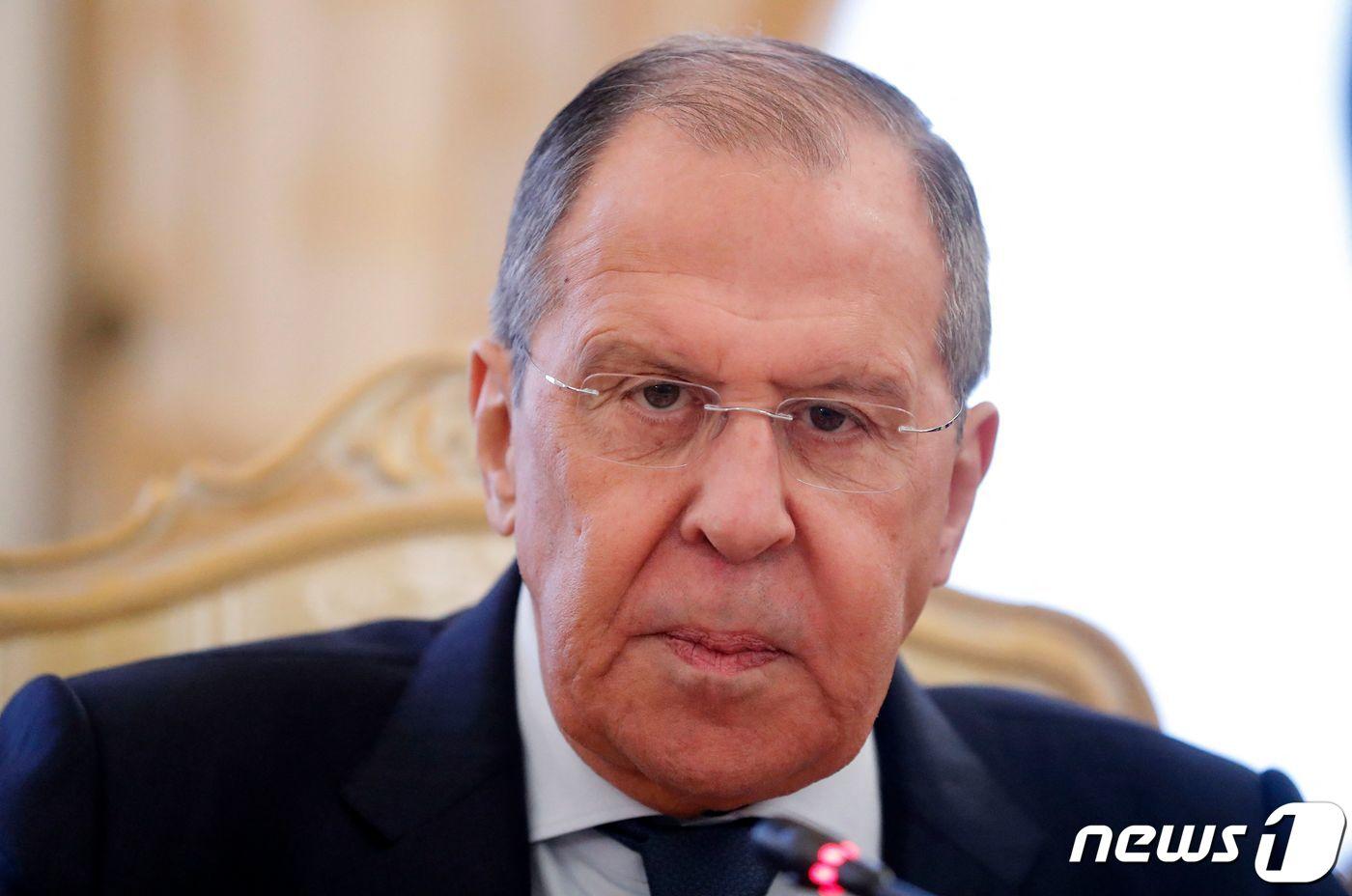 세르게이 라브로프 러시아 외교장관 ⓒ AFP=뉴스1