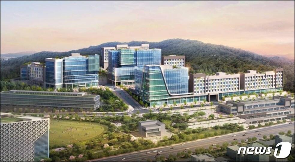 본문 이미지 - <자료 사진> 지식산업센터 조성 조감도. ⓒ News1 김평석 기자