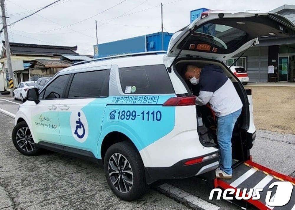 본문 이미지 - 장애인 콜택시. ⓒ News1 박영래 기자