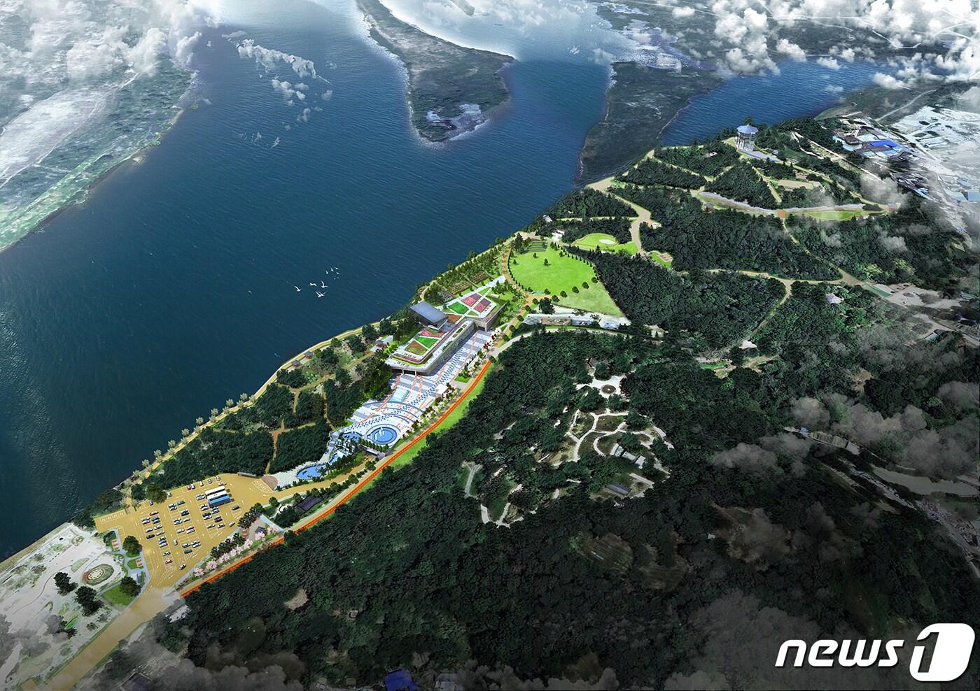 낙동가람 역사누림길 조성사업 조감도.(대구시 제공)ⓒ 뉴스1