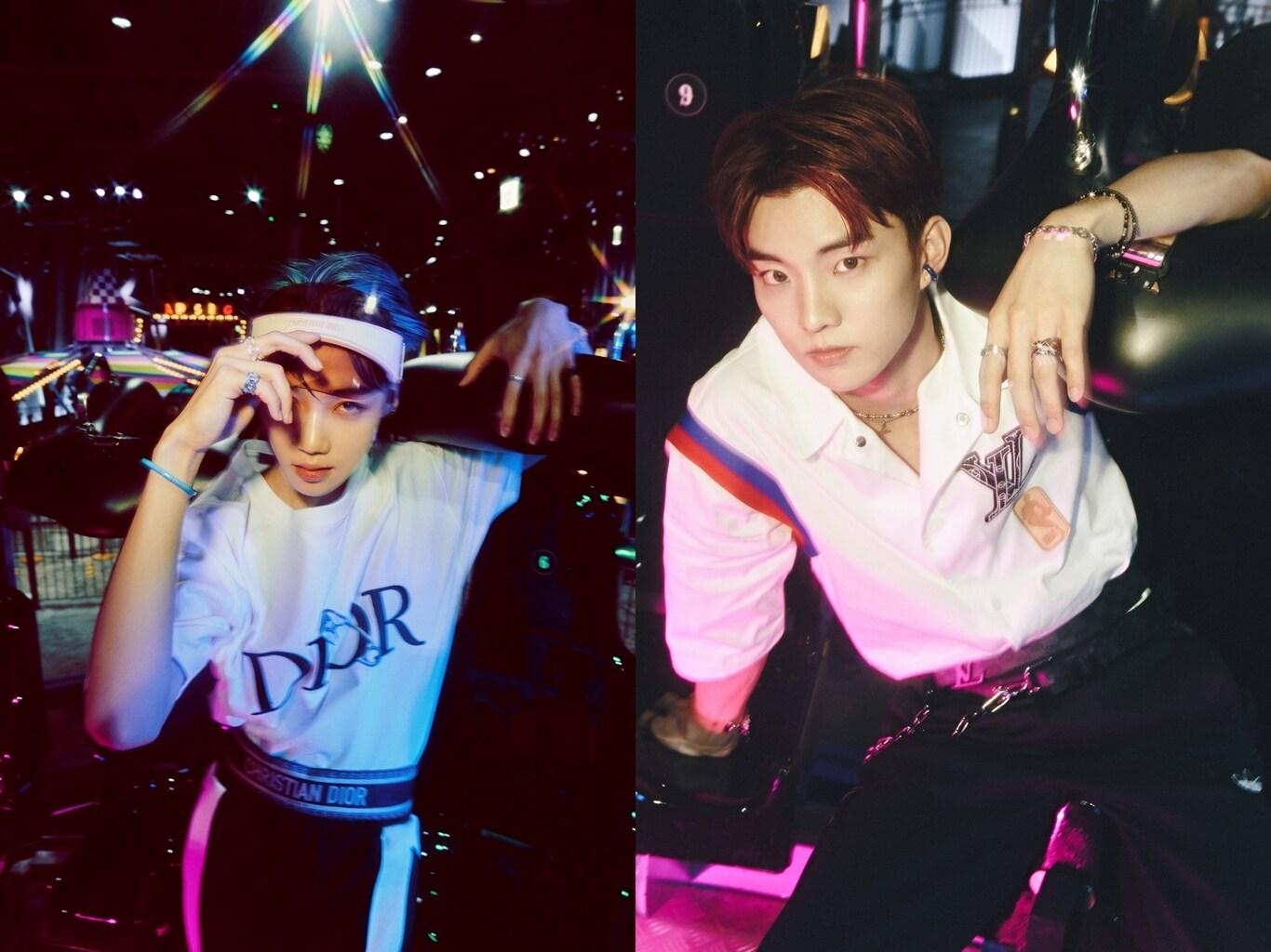 본문 이미지 - 더보이즈 뉴(왼쪽), 큐/크래커엔터테인먼트 제공 ⓒ 뉴스1