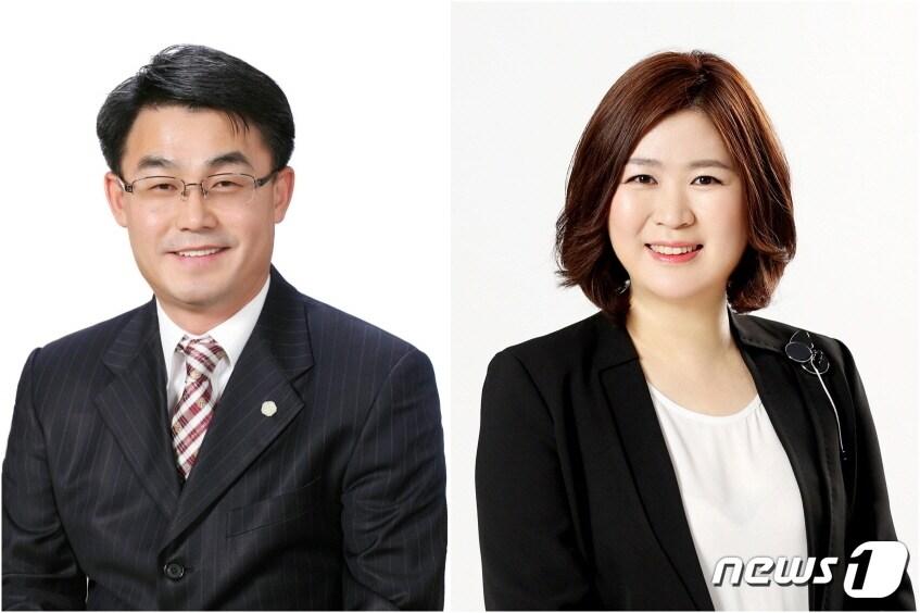 본문 이미지 - 왼쪽부터 박선전, 박윤정 전주시의원ⓒ 뉴스1