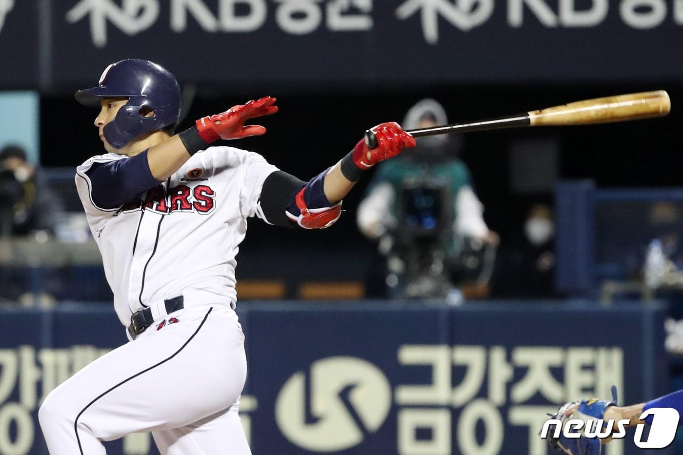 본문 이미지 - 두산 베어스 강승호. / 뉴스1 DB ⓒ News1 민경석 기자