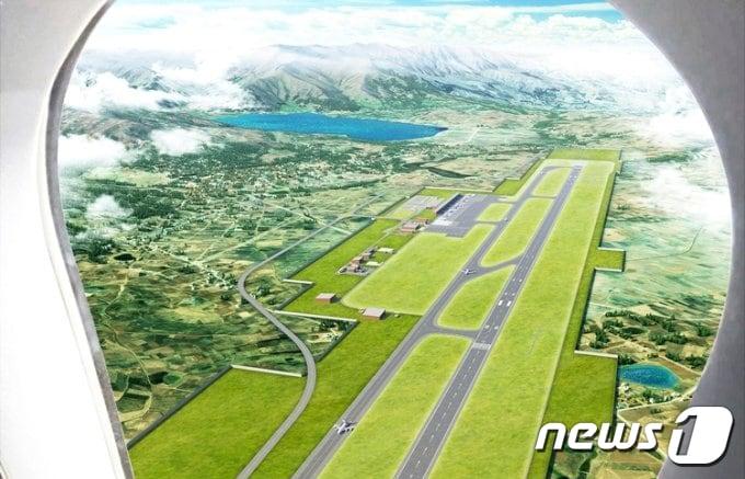 본문 이미지 - 친체로 공항 조감도(현대건설 제공)ⓒ 뉴스1