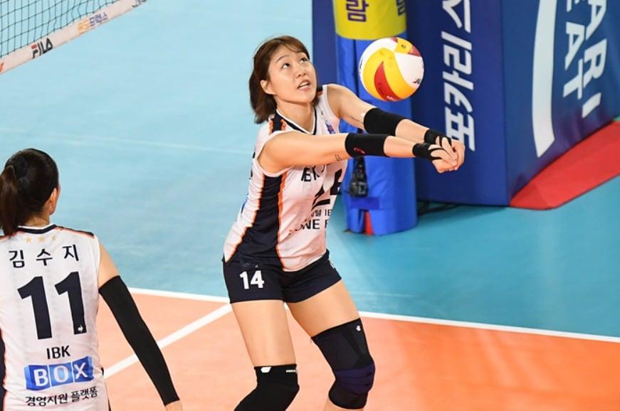 본문 이미지 - IBK기업은행 조송화. (한국배구연맹 제공) ⓒ 뉴스1