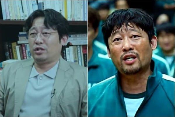 본문 이미지 - 넷플릭스 오리지널 시리즈 '지옥' (왼쪽) 및 '오징어 게임' 속 윤돈선 / 사진출처=넷플릭스,  윤돈선 인스타그램 ⓒ 뉴스1
