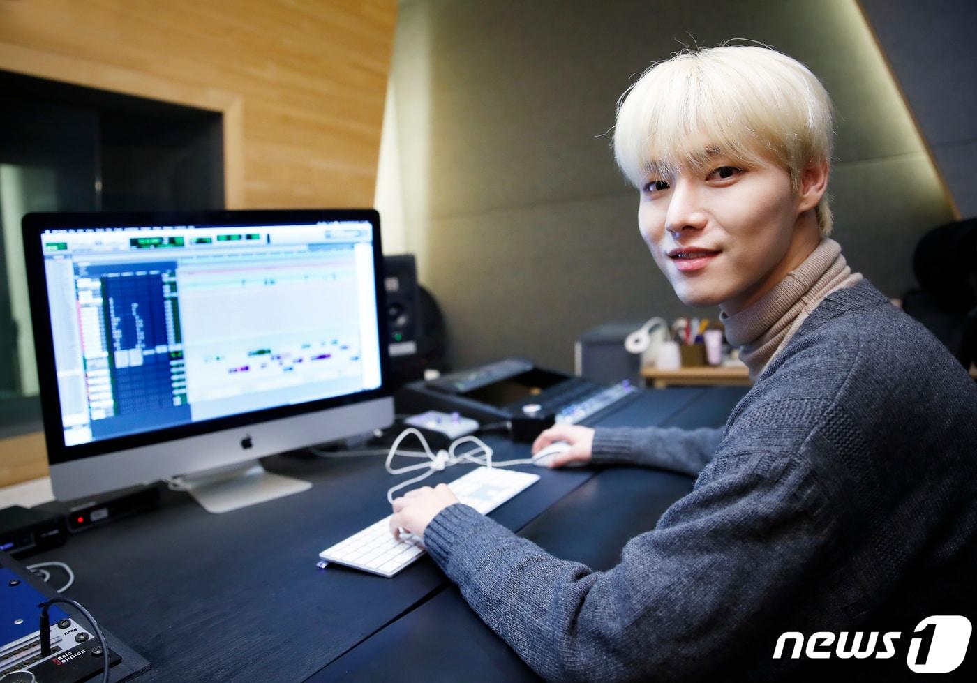 보이밴드 원위(ONEWE)의 용훈 ⓒ News1 권현진 기자