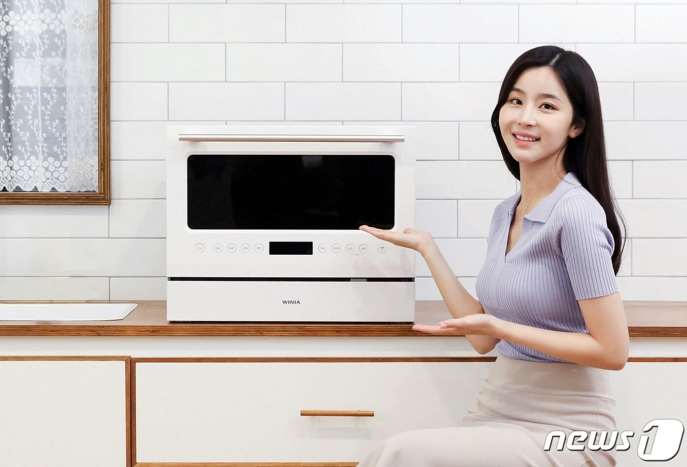 본문 이미지 - 위니아 식기세척기 6인용 제품. (위니아딤채 제공)ⓒ 뉴스1