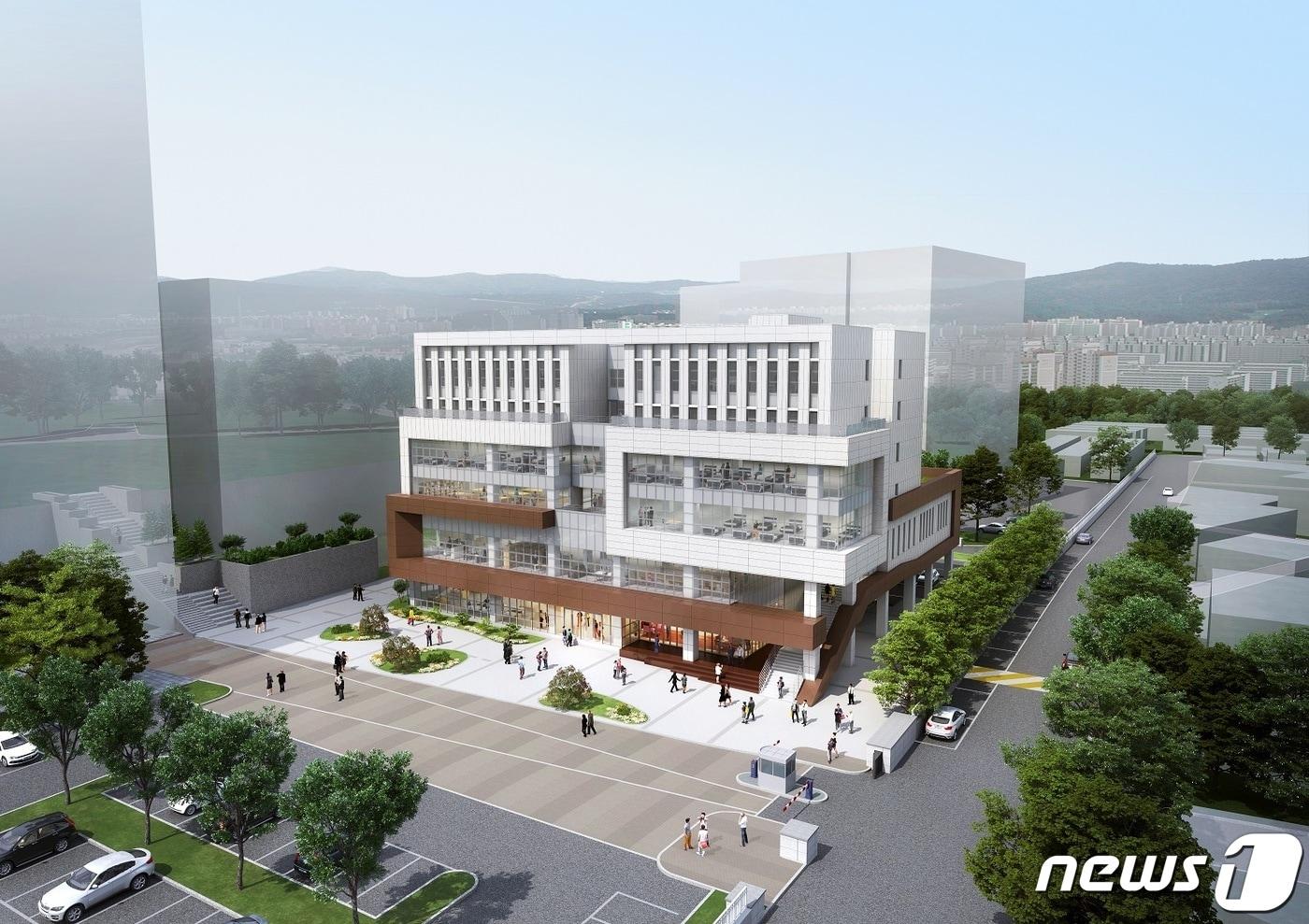 본문 이미지 - 경북대 간호대학 조감도(경북대 제공)ⓒ 뉴스1